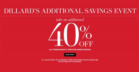 dillard's clearance online shopping.